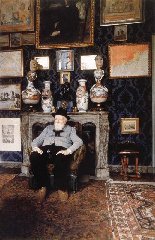 James Ensor James Ensor in his studio